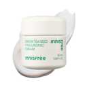 innisfree Green Tea Seed Hyaluronic Acid Cream With Barrier Boosting Complex and Ceramide, Korean Hydrating Face Moisturizer and Balancing Cream