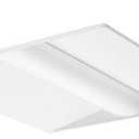 Lithonia Lighting 2x2 LED Troffer Light, BLT Series Low Profile LED Drop in Ceiling Light for Dropped Ceiling with Curved Ribbed Diffuser, 3300 Lumens, 4000K Cool White 2 Pack