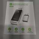 Wireless CarPlay Adapter 2024 Upgrade, Plug and Play, No Latency, Converts Factory Wired to Wireless, Compatible with iPhone 6+ and 2015+ Cars, Bluetooth 2.4GHz and Wi-Fi 2.4+5.8GHz