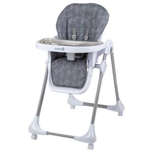 Safety 1st High Chairs for Babies and Toddlers, 3-In-1 Grow and Go with Tray and Adjustable Seat, Monolith
