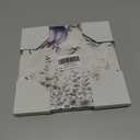 BiadingCC Fall Canvas Wall Art Eucalyptus Leaves Pumpkin Oil Paintings on Canvas Blue White Pumpkin Thanksgiving Wall Decor for Living Room Bedroom Bathroom Artwork Decorations Ready to Hang 8x8in