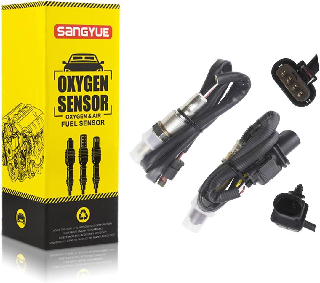 2PCS Oxygen O2 Sensor 1 & 2 for Ford & Lincoln 2017-2021 Edge Escape Explorer MKC Taurus 2.0L/2.3L; 2016-2018 Focus 2.3L; 2017-2020 Fusion 1.5L Upstream + Downstream