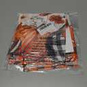 XCHI Fall Pumpkin Love Heart Football Maple Leaves Tablecloth Rectangle Washable Table Covers for Home Party Decorations 52x70 Inch