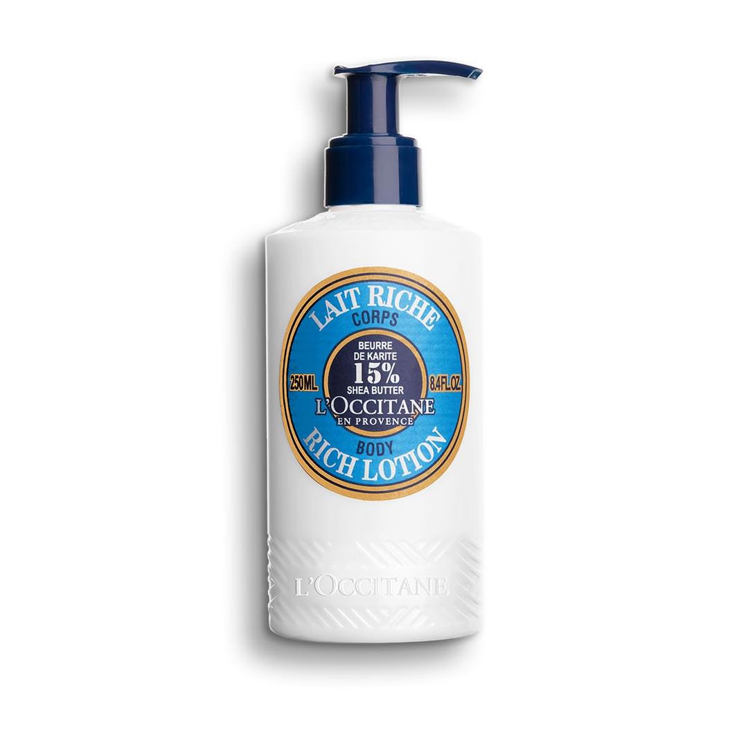 L'OCCITANE Moisturizing 15% Shea Butter Ultra-Rich Body Lotion. 8.40 fl oz