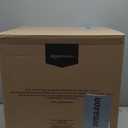 Amazon Basics Plastic Storage Containers with Secure Latching Lids, Stackable Organization Bins, 32 Quart, Set of 6, Clear/Grey