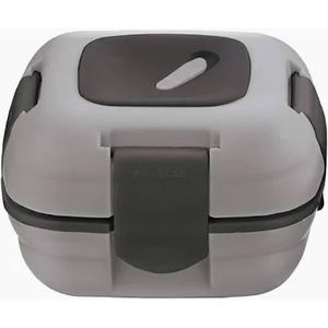 Pinnacle Insulated Leak Proof Lunch Box for Adults and Kids - Thermal Lunch Container With NEW Heat Release Valve, 16 oz (Grey)