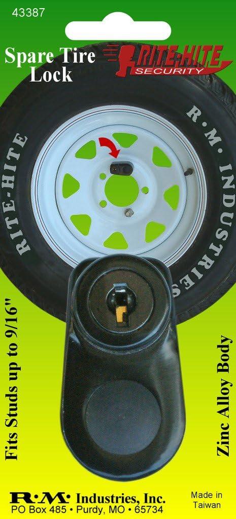 RITE-HITE Spare Tire Lock Device - Prevent Theft, Protect and Secure Your Spare Tire, Great for Boat Trailers, RVs, SUVs and more