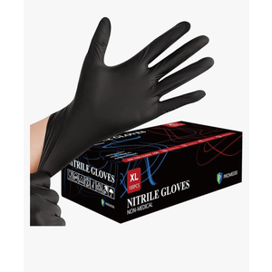 PROMEDIX P Nitrile Disposable Gloves,4mil-100 Count,Gloves Disposable Latex Free,Powder Free for Cooking,Household,Food safe