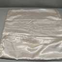 BEDELITE Satin Pillowcase for Hair and Skin, Super Soft and Cooling Similar to Silk Pillow Cases 2 Pack with Envelope Closure, Gift for Women Men(20"x26" Standard Size, Beige)