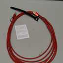 JSAUX USB C Cable Fast Charging, 3-Pack (10ft+6.6ft+3.3ft) USB A to Type C Charge Cord for iPhone 17/17 Pro/17 Pro Max, iPhone 16/16 Pro/16 Pro Max, Samsung Galaxy S21 S20 Note 20, USB C Charger(Red)