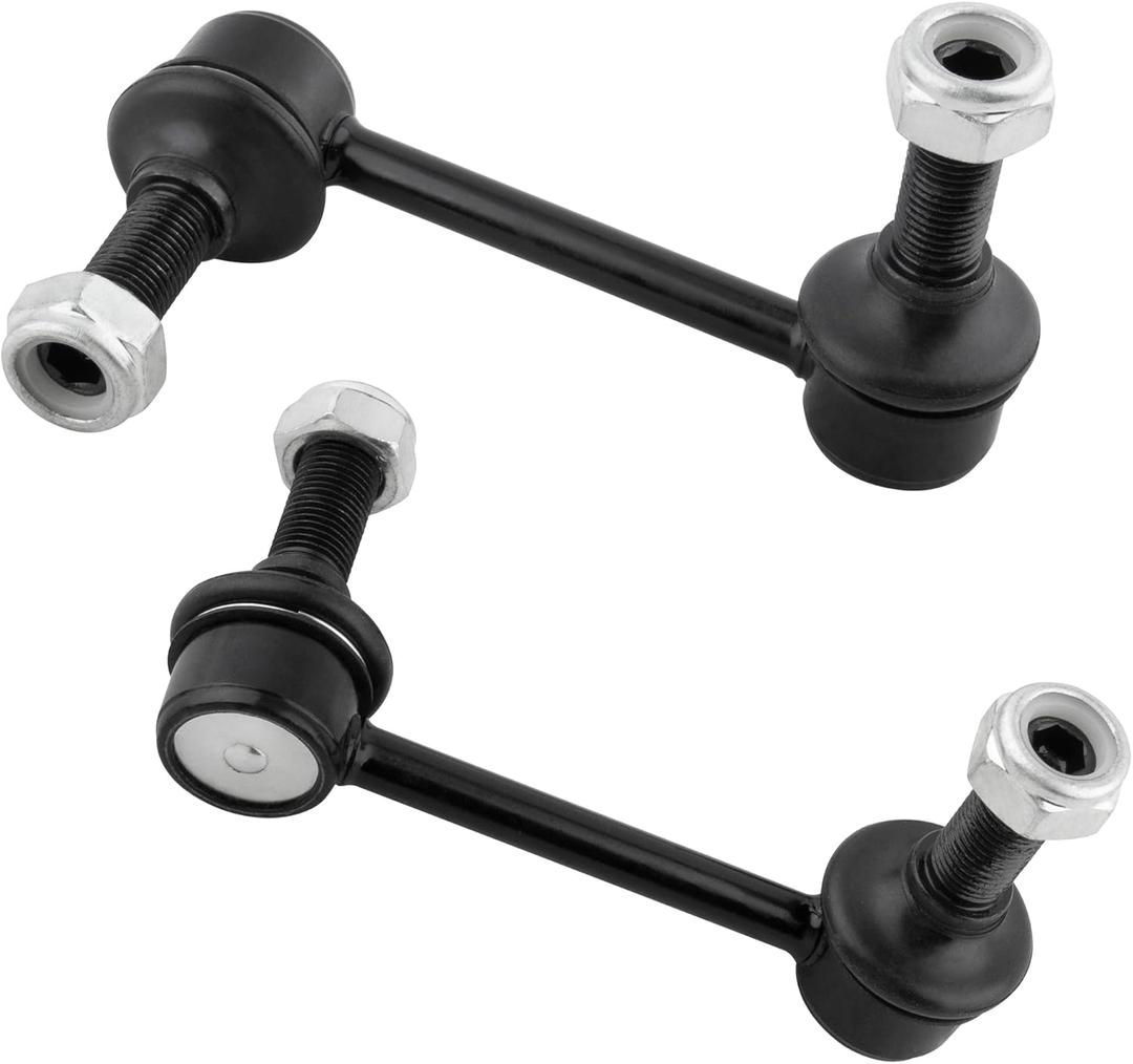 2Pcs Front Stabilizer Sway Bar End Links Fit For Buick Rainier, For Chevrolet SSR/Trailblazer/EXT, For GMC Envoy/XL/XUV, For Isuzu Ascender, For Bravada, For Saab 9-7X Replace# K80824 K80825