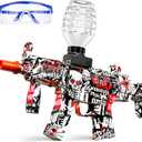 Anstoy Gel Ball Blaster, Splat Gun Toy Automatic for Outdoor Activities-Shooting Team Game, Christmas, Halloween, Birthday Gifts for Ages 14+ (Red)