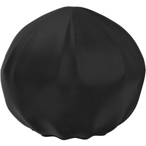 Vertical Round Grills Cover Water Resistant Weather Resistant Heavy Duty Barbeque Grill Cover Griddle Covers for Garden Patio, Black