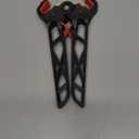 DONGKER Archery Bow Stand,Foldable Compound Bow Stand Silicone Wrapping Jaw for Bowhunting Outdoor Hunting Shooting