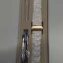 V-MORO Resin Band Compatible with Apple Watch Series 7/8/9/10/11 41/40/38/42mm, Women Fashion Strap for iWatch Series 6/5/4/3/2/1/SE, Lightweight Bracelet Wristband Replacement, Ivory White-Rose Gold