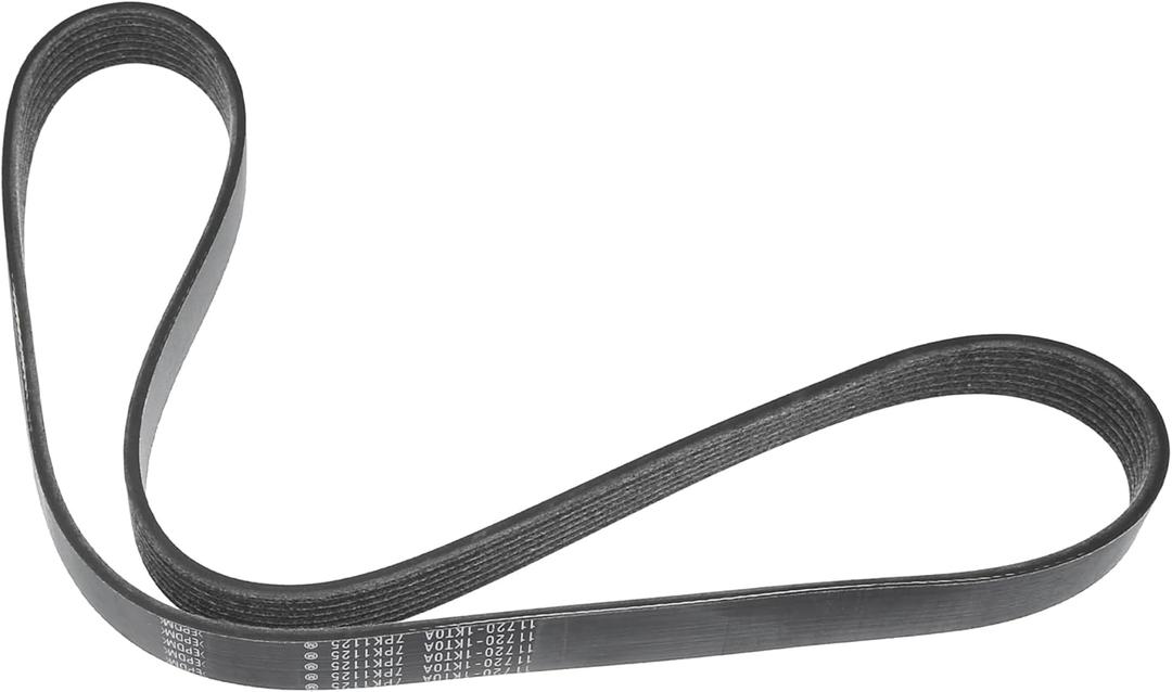 uxcell Car Engine Multi V-Ribbed Serpentine Drive Belt No.117201KT0A for Nissan Micra 2015-2019