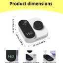 Portable Desk Nano Humidifier for Travel with Auto Shut-Off Nightlight USB Rechargeable Large Spray Quiet 23dB for Home Office Car Hotel Plant Bedroom