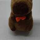 Cute Birthday Capybara Plush,12inch Kawaii Capybara Stuffed Animal Soft Stuffed Toy Birthday Gifts Party Decoration for Kids