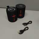 2 in 1 Magnetic Dual Splittable Bluetooth Speaker, IPX6 Waterproof Split Portable Wireless Speaker with 20W Loud Stereo Sound, Bluetooth V5.3, 24H Playtime, Multiple pairing for Home,Outdoor or Travel