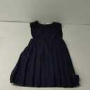 French Toast Girls' V-Neck Jumper, size L, Navy