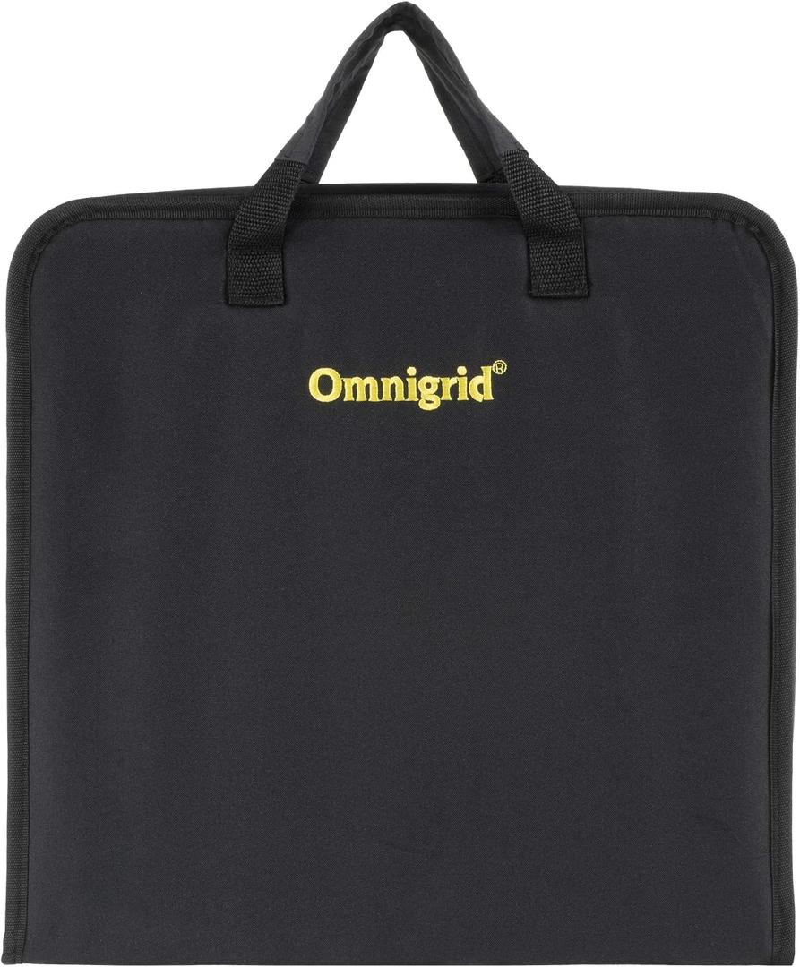 Omnigrid Quilter's Travel Case & Organizer, 14.25 x 14.25 x 2 inches