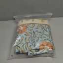 patdrea Designer French Linen Blue Tablecloth for Rectangle Table,Vintage Floral Table Cloth,Colorful Decoration Fall Cover Kitchen Dining for Thanksgiving,Tea Party,Christmas,55"x71"-Wensel