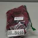 Meseey 36x18 Inches Extra-Large Christmas Tree Topper Bow Burgundy Velvet Ribbon Gift Bows for Christmas Home Decor, Outdoor Indoor Car Decoration (Burgundy)