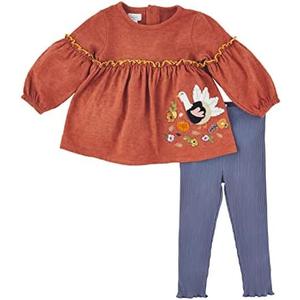 Mud Pie baby-girls Baby Girl Thanksgiving Tunic and LeggingMud Pie Baby Girl Thanksgiving Tunic And Legging, 3-6 months