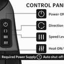 4D Shiatsu Neck and Shoulder Massager with Heat, Deep Tissue Back and Neck Massager for Pain Relief, Eco-Friendly Portable Massage Pillow for Home Office Car, Relaxing Gift for Men and Women