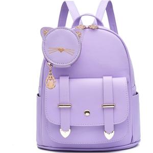 I IHAYNER Girls Fashion Backpack Mini Purse Backpack for Women Small Leather Backpack Purse for Teen Girls with Coin Purse | Backpack Purse, with Coin Purse