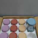 KEYWING 12 Pack Overnight Oats Containers With Lids, 16 oz Wide Mouth Mason Jars with Airtight Lids, Meal Prep Containers Food Storage Glass Jars in Bulk for Snack Yogurt Salad Spice Cereal