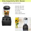 Blender Pitcher 32 oz 0.9L, Compatible with Vit 5200 4500 5000 6300 VM0102 VM0103 VM0197 E310 E320 etc blender, Replace for 32 Small Blender Container Cup Jar