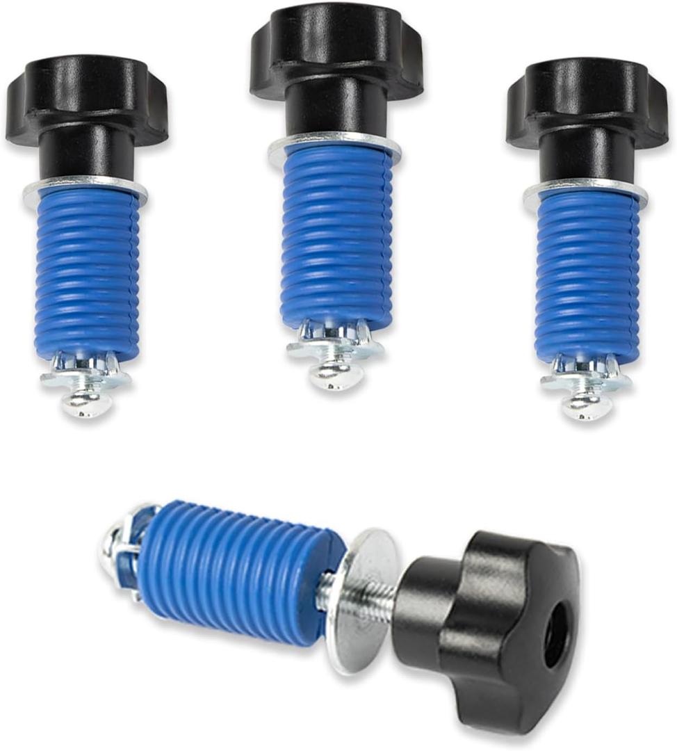 4-Pack ATV Anchor Compatible with Polaris Ranger Lock & Ride Knob Tie Down Anchor Kit - Load Securement Fit for Ranger 500/570, XP 900/1000, Crew, EV/Diesel - Ideal for Lock & Ride Knob Tie Down