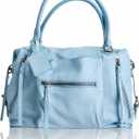 Women's Large Tote Bag City Tote Bag Purse with Zipper Women Vegan Leather Hobo Handbags with Adjustable Strap