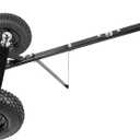 Fouwick 600LBS Trailer Dolly, 1-7/8 Hitch Ball with 12 Pneumatic Tires, Black Powder Coated Steel Trailer Mover Dolly (JT-TC003) Black Wheel