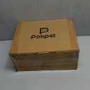 10L/2.64GAL Wireless Water Fountain for Cats Large Dogs for Multi-Pet Homes - Stainless Steel 4000mAh Battery Operated Automatic Pet Water Dispenser with Sensor, Quiet Flowing Bowl - Black