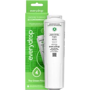 Everydrop by Whirlpool Ice and Water Refrigerator Filter 4, EDR4RXD1, Single-Pack