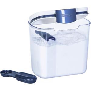 ProKeeper 1 Quart Airtight Powdered Sugar Storage Container  Grey, BPA-Free Plastic