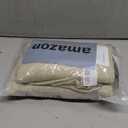 Home Brilliant Linen Sheer Curtain Linen Curtains for Living Room Filtering Sunlight Semitransparent Panels for Bedroom Window Trearment Curtain, Set of 2, 54 x 45 Inch, Beige