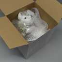 2 Pack 9 Inches Christmas White Sisal Fox Figurines Winter Decor Woodland Fox Desktop Centerpiece Rustic Forest Animals Tabletop Decoration Seasonal Gift