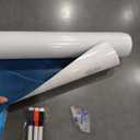 Magnetic Whiteboard Contact Paper 24" x 36" Peel and Stick Dry Erase White Board for Wall Self-Adhesive Decal Wallpaper Sticker for Office, Home, with Marker, Eraser and Magnet