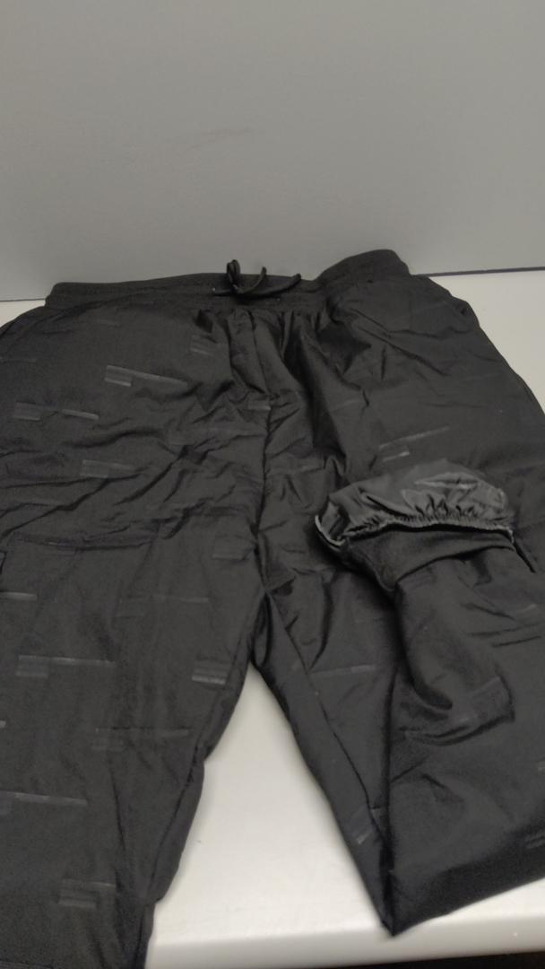 Black Warm Pants 4XL