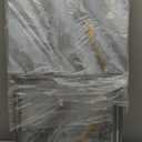 Folding TV Tray Table Set of 2,Dinner Snack Trays Table for Eating on Couch, Portable Metal Dinner Table for Small Sofa Bedside Tables with Light Weight, 15 x 18.9 x 26 in (Smoky Grey, 2PCS)