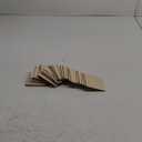 40 Pcs 3 x 3 Inch Unfinished Wooden Cutout Tiles Blank Wood for DIY Painting Staining Wall Decor, Square.