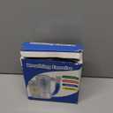 Incentive Spirometer (WHITE02),Breathing Exercise Device for Lungs,Breathing Trainer for Adults,5000ml Volume Measurement with Flow Rate Indicator