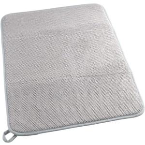 Dish Drying Mat for Kitchen,15x20 Inch Solid Color Table Mats Absorbent Fiber Dish Dryer Coasters Pads Cabinet Placemat Home Kitchen Supplies