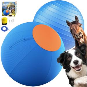 Happypaw 3.0 2026 Upgrade 18'' Herding Ball for Dogs Enhanced Chew Resistance & Heavy-Duty Material, Dog Toy Agility Equipment for Australian Shepherds,Collies, Includes 5 Repair Patches