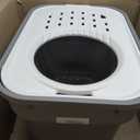 IRIS USA Cat Litter Box Large Top Entry with Lid, Enclosed Litter Box with Litter Catching Lid & Scoop, Covered Cat Litter Box Enclosure for Privacy, High Sided, Gray/White