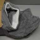 Heated Blanket Electric Blanket,Cozy Faux Rabbit Fur & Soft Flannel Warm Heater Throw Blanket with 5 Fast Heating Levels &10Hours Auto-Off Over-Heat Protection50" x 60" (Grey)