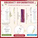 40 Sets Coworker Christmas Gifts Bulk Ballpoint Pens Coworkers Are Like Christmas Lights Greeting Cards Office Appreciation Gifts for Coworkers Staff Employee